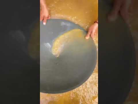 Traditional #goldmining from porous rock turns it into gold worth $1500#goldrush #goldpanning