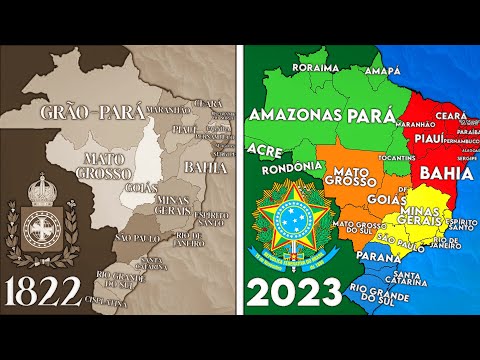 PROVÍNCIAS 1822 vs ESTADOS 2023