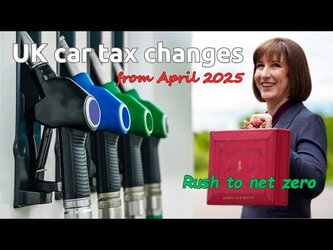 UK car tax rates from April 2025 and how it affects petrol, diesel &amp; hybrid vehicles (v2)