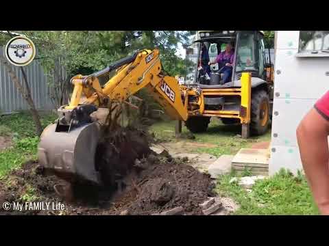 Extreme Dangerous Fastest Big Chainsaw Cutting Tree Machines | Monster Stump Removal Excavator #3