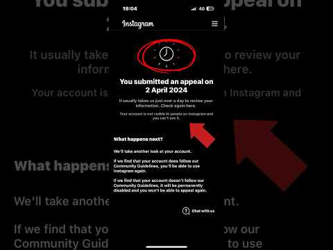 HOW TO UNBAN INSTAGRAM ACCOUNT FROM PERMANENTLY DISABLED #instagramdisabled