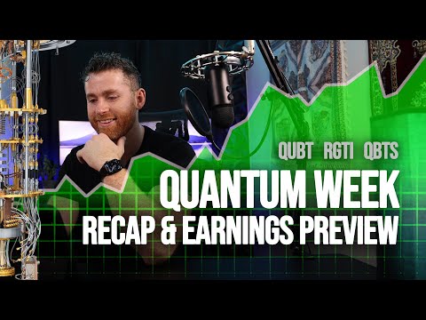 Quantum Stocks Heating Up. D-Wave Soars 61% — QUBT and RGTI Setting Up Next Week For Earnings!