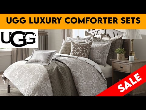 Discover the secrets of ultimate comfort with the UGG Comforter Set