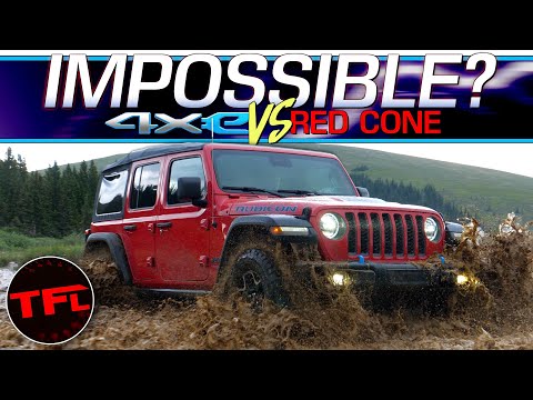 I Was Shocked At Just How Far The Jeep Wrangler 4xe Can Off-Road JUST On Electricity!