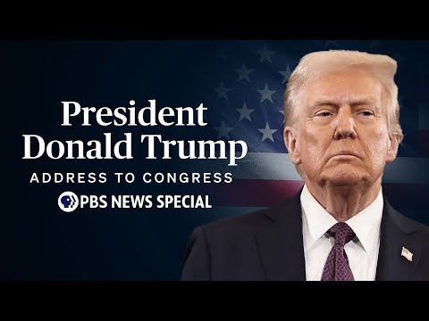 WATCH LIVE: President Donald Trump&#039;s 2025 address to Congress | PBS News Special