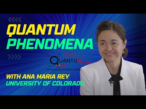 Unveiling quantum phenomena: Dr Ana Maria Rey on top-tier research &amp; technological implications