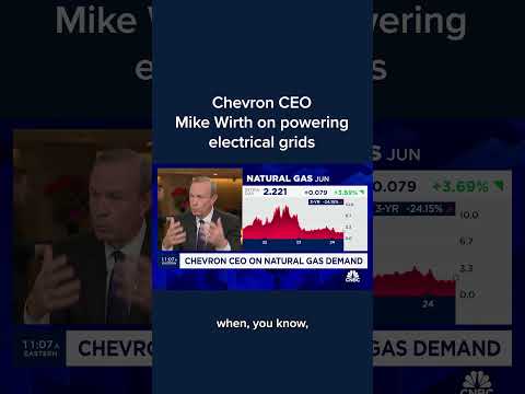 Chevron CEO Mike Wirth on powering electric grids