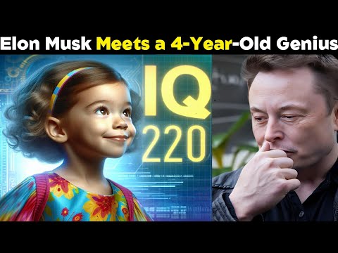 Elon Musk Encounters A 4 Year Old Genius With An IQ of 220—What Happens Next Will Blow Your Mind!