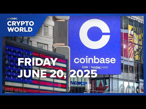 Coinbase shares rise as investors anticipate U.S. stablecoin rules: CNBC Crypto World