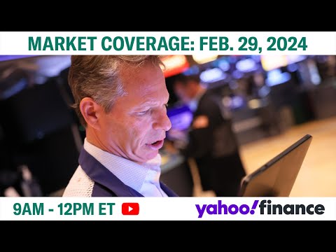 Stock market today: Stocks waver after Fed&#039;s preferred inflation gauge meets expectations | Feb 29