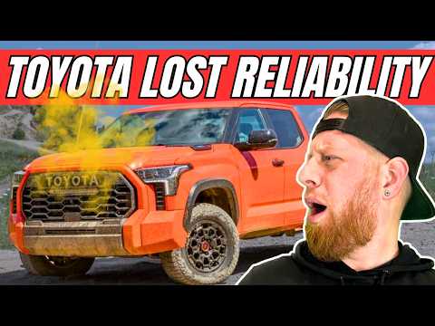 Toyota Is NOT The Most Reliable Car Brand Anymore