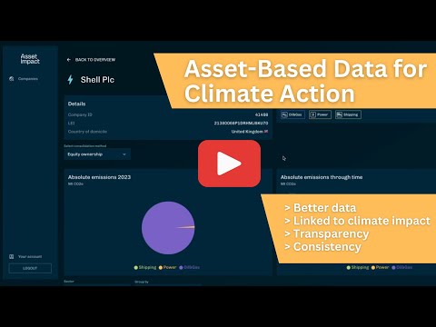 Asset Impact and the role of asset-based data in climate action