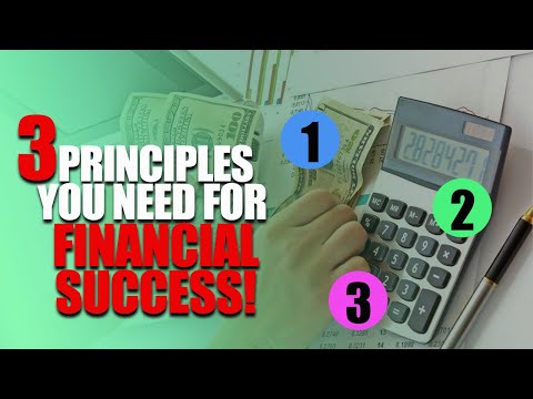 2023 Money Mastery: Unlocking the 3 Principles You Need for Financial Success!