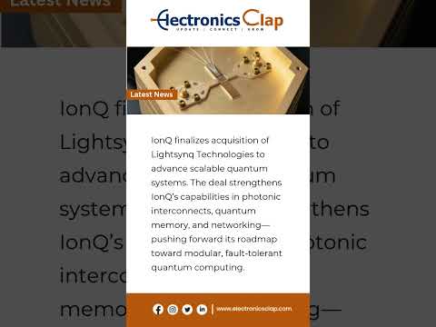 IonQ Acquires Lightsynq to Boost Scalable Quantum Computing | Quantum Leap in Photonics #latestnews