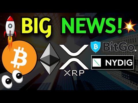 Huge Crypto News! - Hundreds of US Banks To Buy Bitcoin Says NYDIG - Galaxy Digital Acquires BitGo