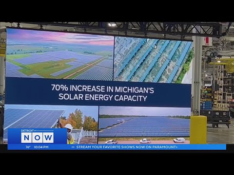 Ford, DTE Energy Announce Plan To Increase Solar Power In Michigan