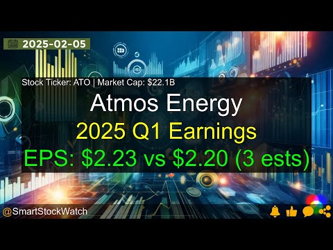 Atmos Energy (ATO|$22.1B) - 2025 Q1 Earnings Analysis