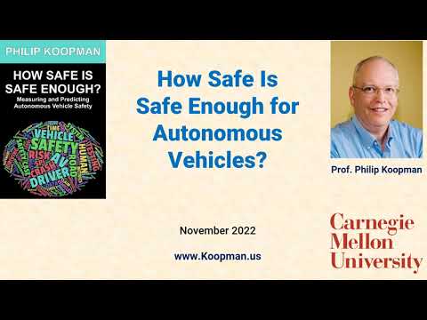 L131 How Safe Is Safe Enough for Autonomous Vehicles?