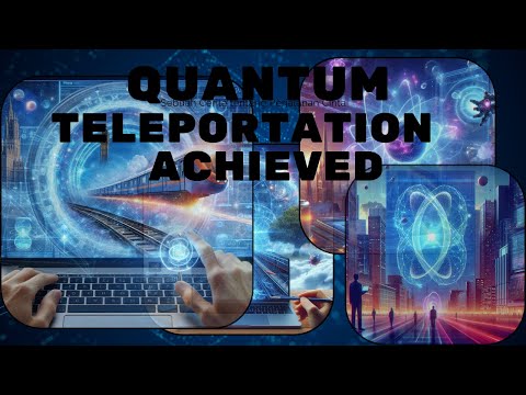 Oxford Scientists Achieve Quantum Teleportation Breakthrough!! 🚀