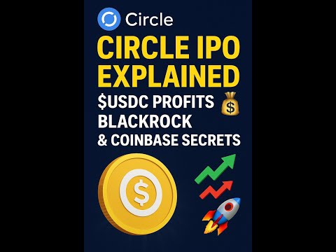 Circle IPO Explained: $USDC Profits, BlackRock, &amp; Coinbase Secrets Revealed! 💰🚀 #crcl #IPO #Circle