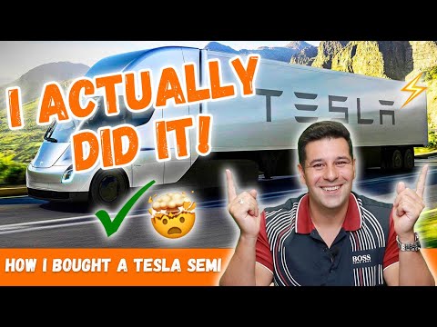 I Bought TWO Tesla Semi Trucks! (My Experience Ordering Tesla Semi Trucks)