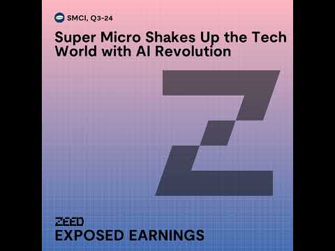 SMCI Q3-24 - Super Micro Shakes Up the Tech World with AI Revolution