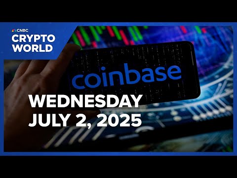 Coinbase shares climb after acquisition of token manager LiquiFi: CNBC Crypto World