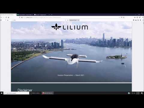 Lilium Investor Presentation Analysis | Merger with QELL | Flying/Air Mobility, EVTOL