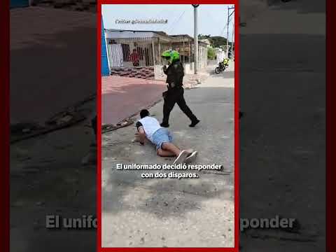 Patrullero es investigado por dispararle a un ciudadano en Barranquilla | El Espectador