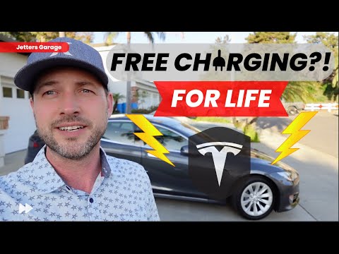 How To Get Free Tesla Charging For Life (EV Electric Car)