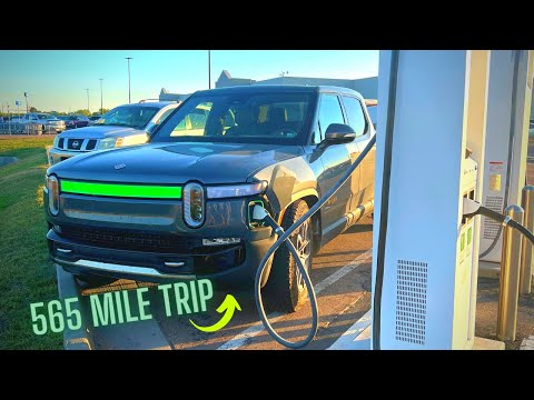 WATCH our 500 mile ELECTRIC TRUCK road trip!