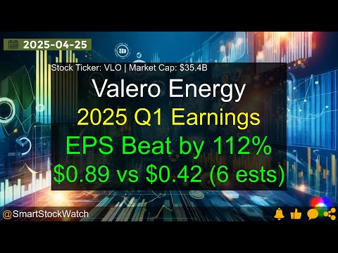 Valero Energy (VLO|$35.4B) - 2025 Q1 Earnings Analysis