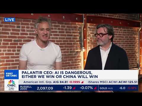 Palantir CEO Alex Karp on Why America Must Win the AI Race