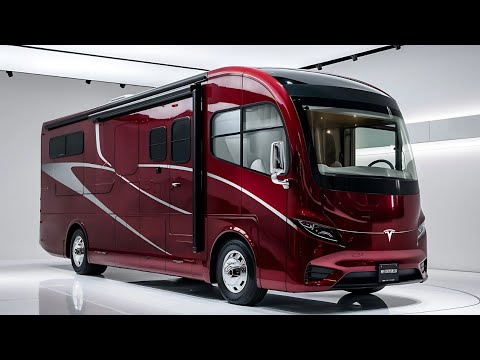 Road Trips Just Got Smarter with the 2025 Tesla Motorhome!&quot;