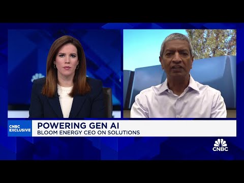Bloom Energy CEO: The U.S. needs &#039;a lot of power&#039; to be the world&#039;s AI leader