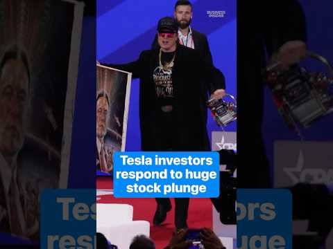 #Tesla #stock plunges 15% as investors worry #Musk&#039;s divided focus hurts the company.