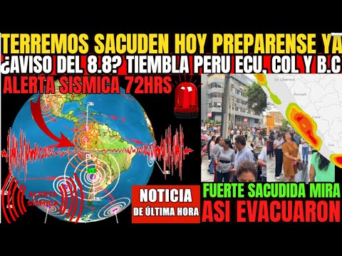 15/2/2024 🚨EN VIVO TERREMOTO EN PERU SACUDE FUERTE ¿VIENE EL 8.8? TIEMBLA EN MEXICO Y EEUU VIENE MAS