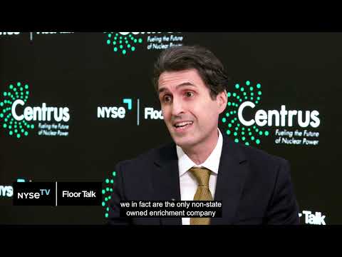 Centrus Energy CEO talks about its role as nuclear energy grows as a key climate solution