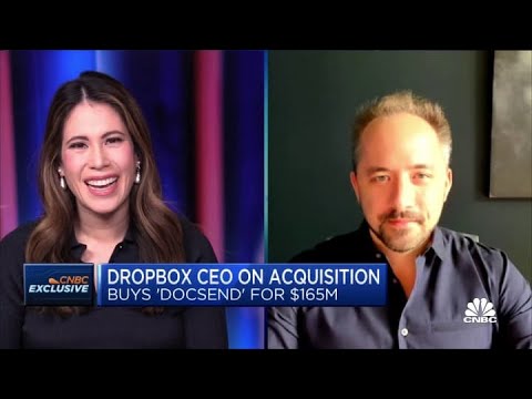 DropBox CEO on DocSend acquisition and future of cloud storage