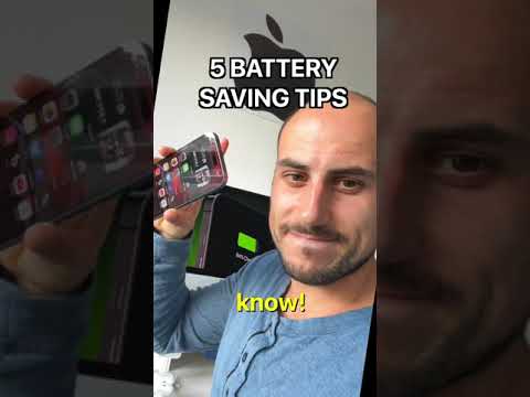 5 iPhone Battery Saving Tips you need!